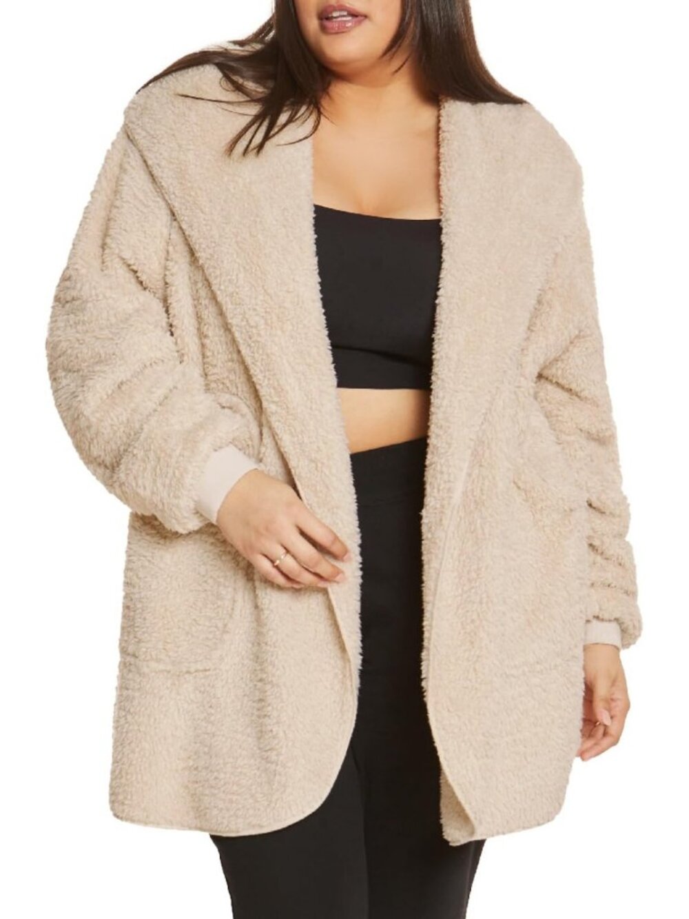 Cozy Lightweight Faux Fur Robe | Warm Wearable Blanket for Ultimate Comfort